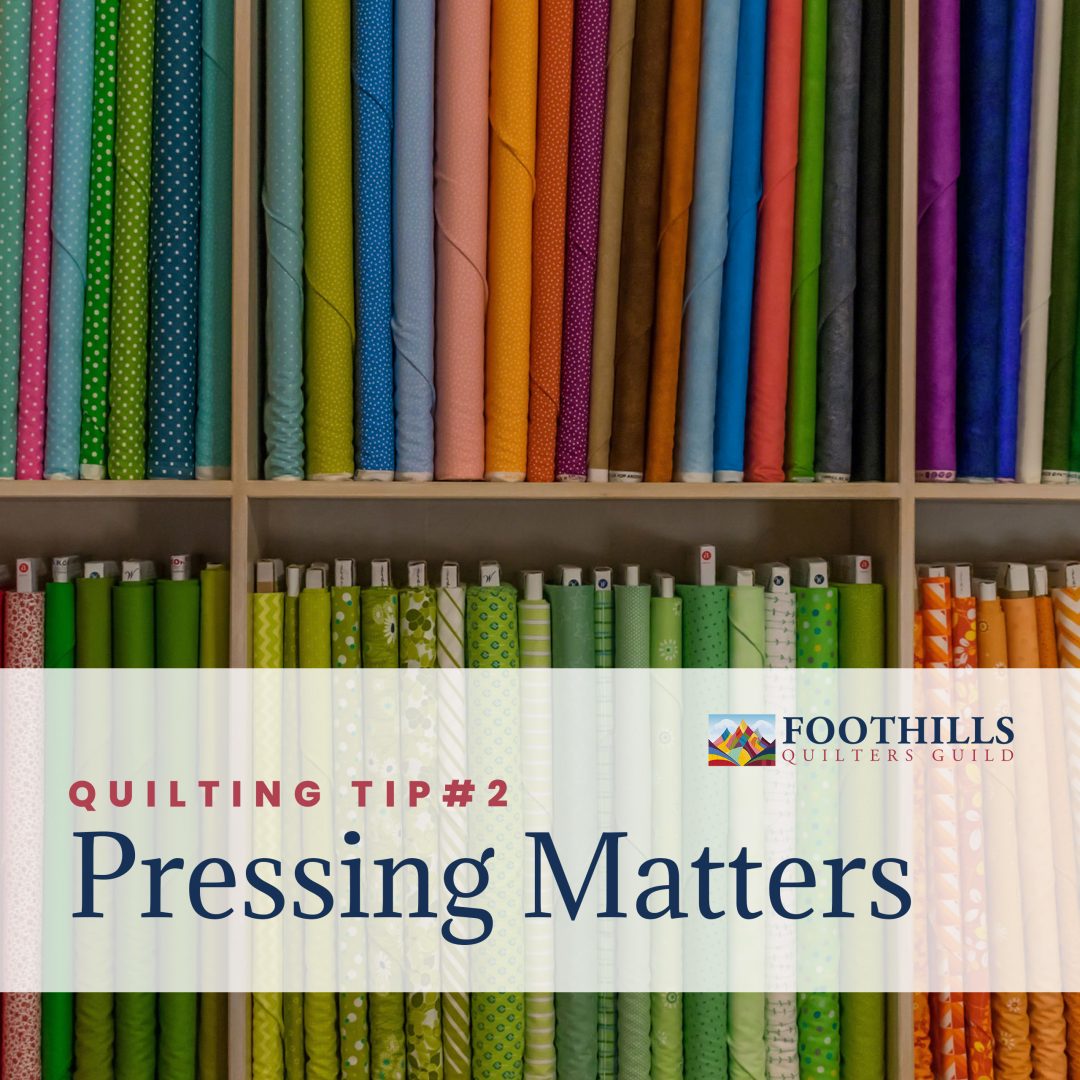 Tip #2 – Pressing Matters