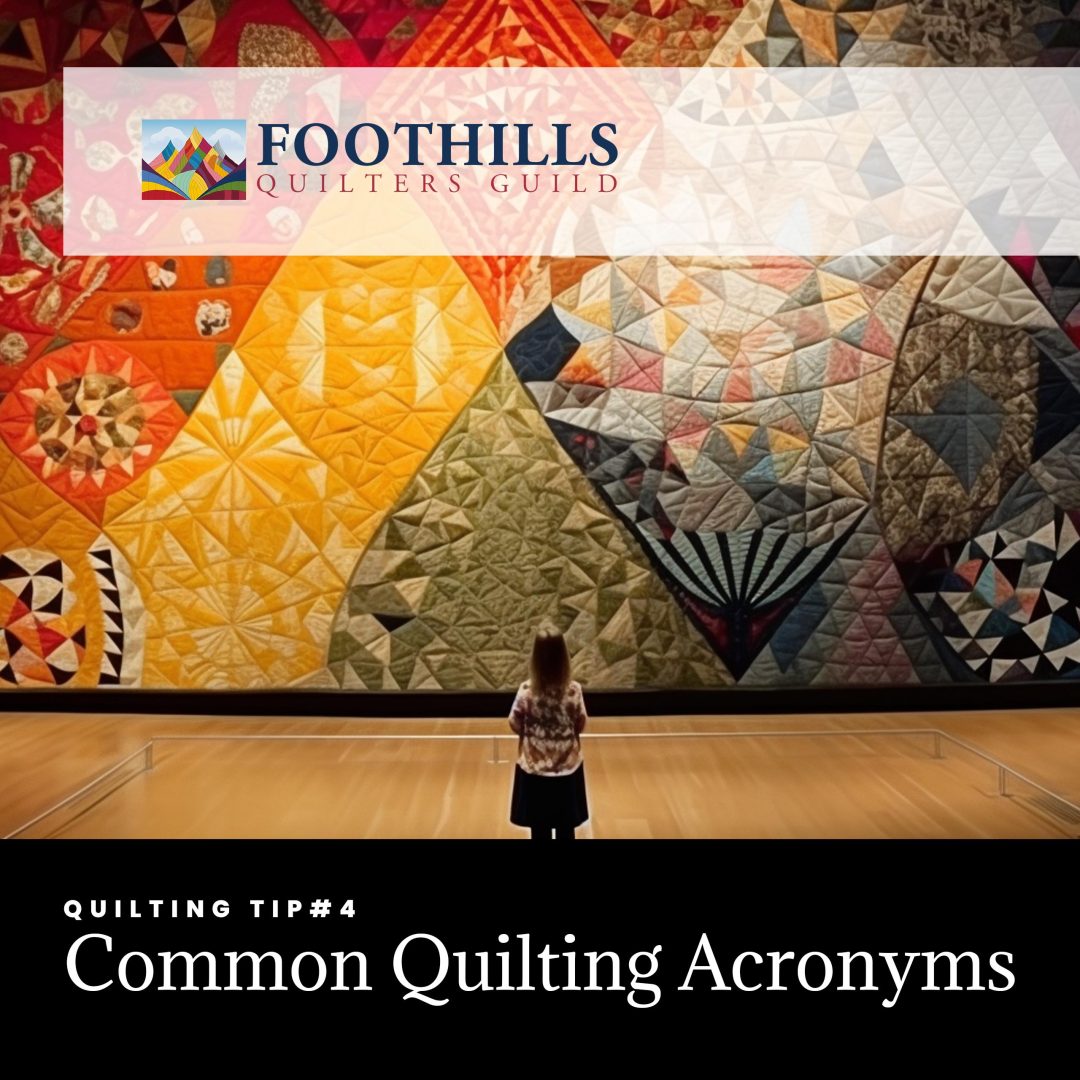 Quilting Acronyms